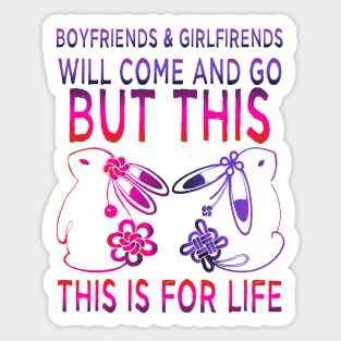 bunny lovers bunnies for life Sticker